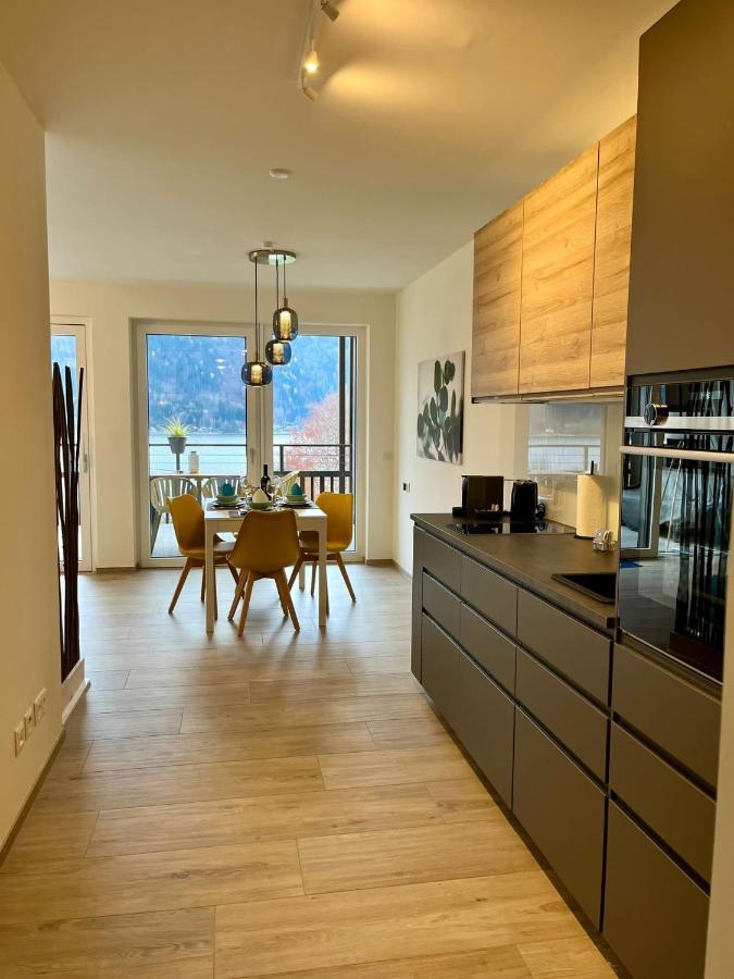 Ferienwohnung Mit Seeblick - Ossiacher See Gerlitzen Sattendorf Ngoại thất bức ảnh